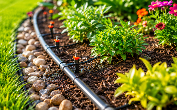 Drip irrigation lateral lines and emitters