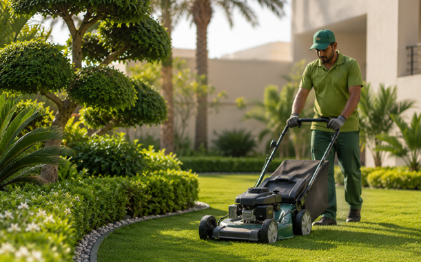 Lawn mowing and turf care